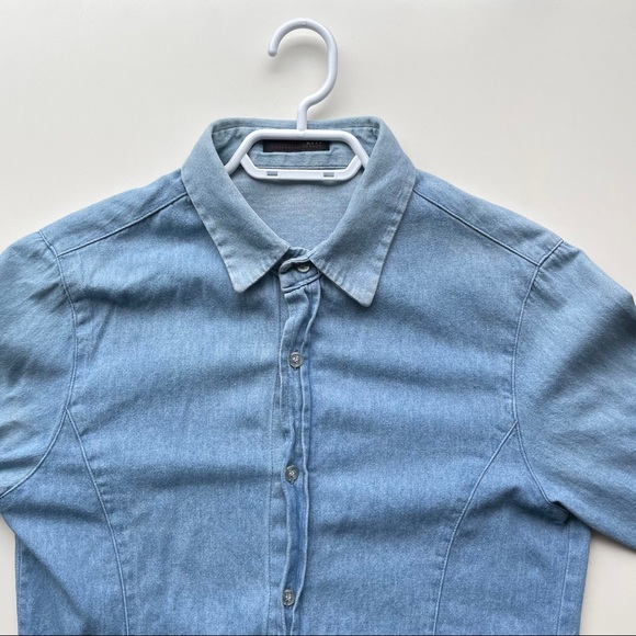 💙 Vintage Denim Long Sleeve Top - Picture 5 of 12